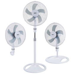 Ventilator EDM 33530 White 45 W 3-in-1