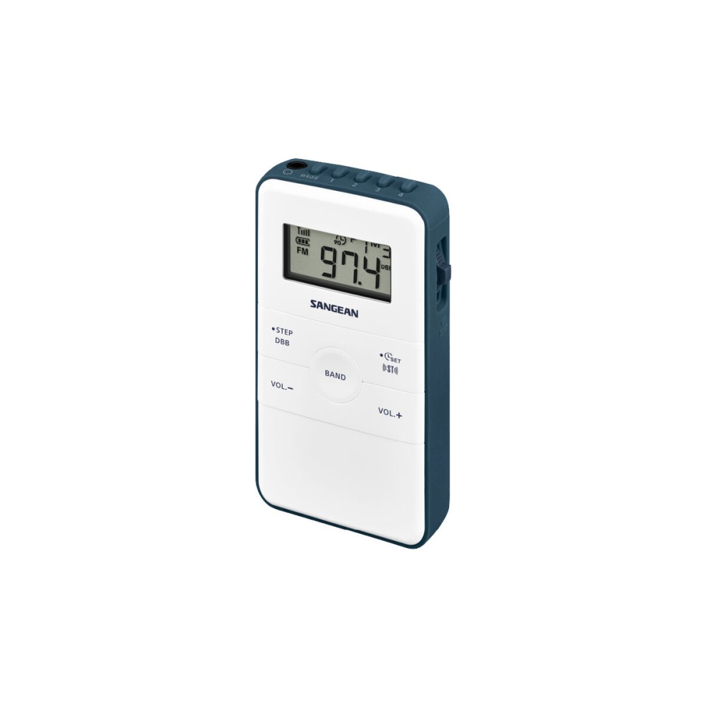Transistor Radio Sangean DT-140 Blue White