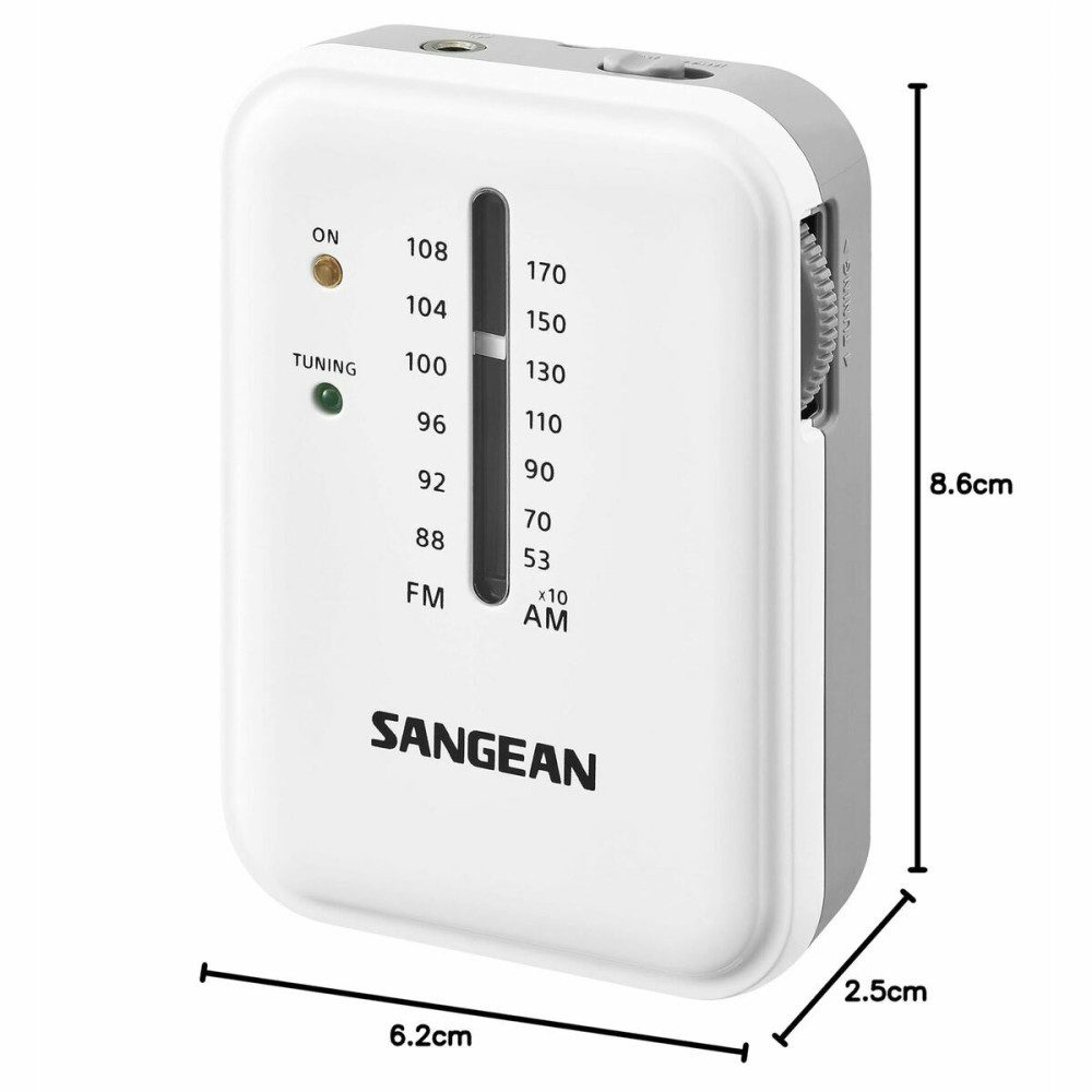 Transistor Radio Sangean SR-32 White AM/FM