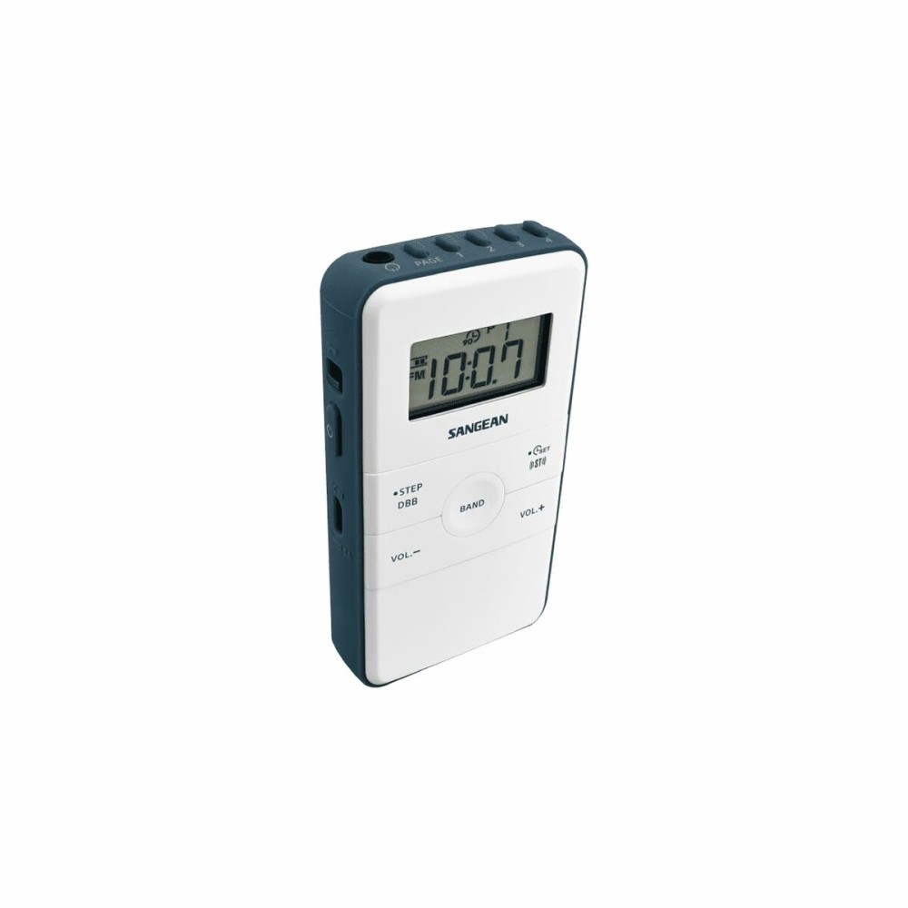Tragbares Radio Sangean DT-140 Blau Weiß