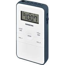 Tragbares Radio Sangean DT-140 Blau Weiß
