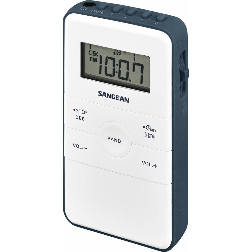 Transistor Radio Sangean DT-140 Blue White