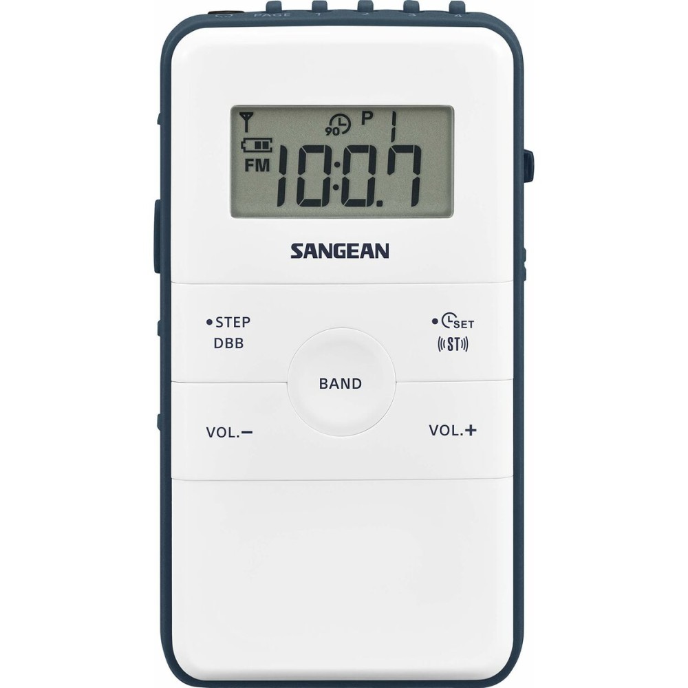 Tragbares Radio Sangean DT-140 Blau Weiß