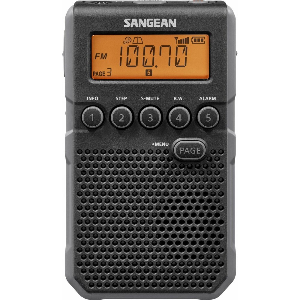 Tragbares Digital-Radio Sangean SDT800BK
