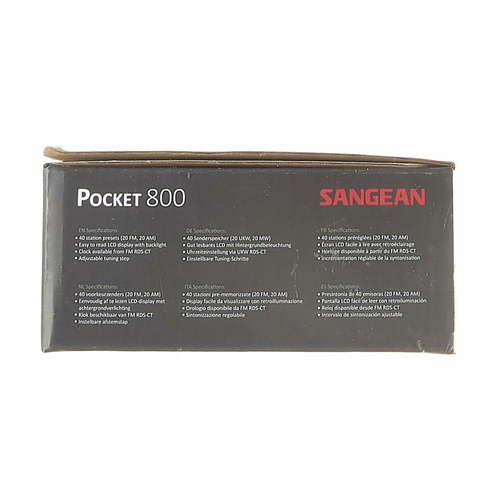 Portable Digital Radio Sangean SDT800BK
