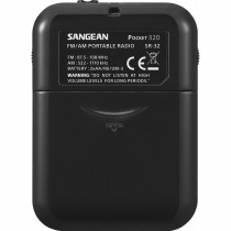 Transistor Radio Sangean SR-32 Black AM/FM