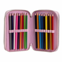 Pencil Case Hello Kitty Pink 12,5 x 6,5 x 19,5 cm