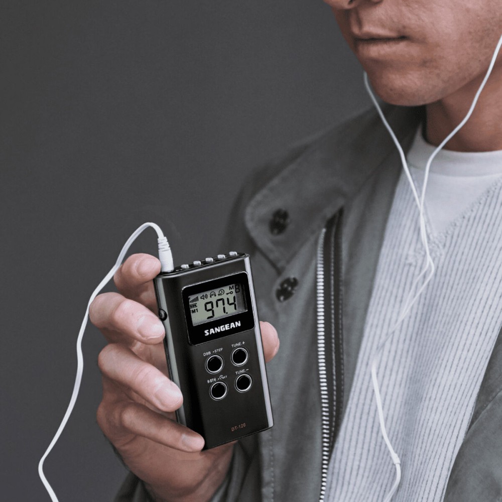 Transistor Radio Sangean DT-120 Black