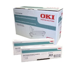 Toner OKI ES8433 Blanc Cyan