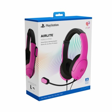 Casques avec Microphone PDP Airlite  Rose