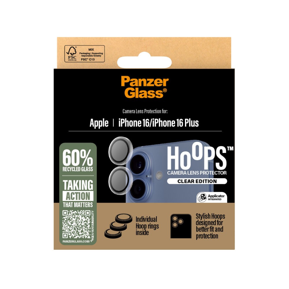 Film Protecteur pour Téléphone Portable Panzer Glass 1285 Apple