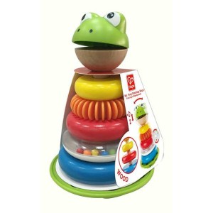Stapelbare Bauklötze Hape Sr Frog Bunt