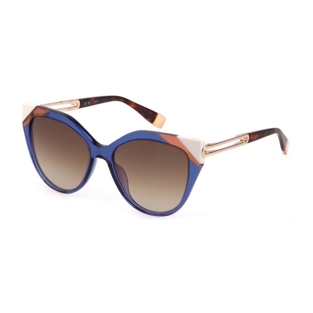 Ladies' Sunglasses Furla SFU683-5506NA Ø 55 mm