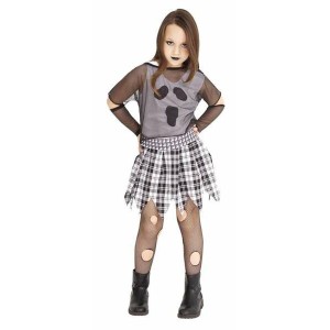 Verkleidung für Kinder Rubies Schwarz Punky Geist 12-14 Jahre