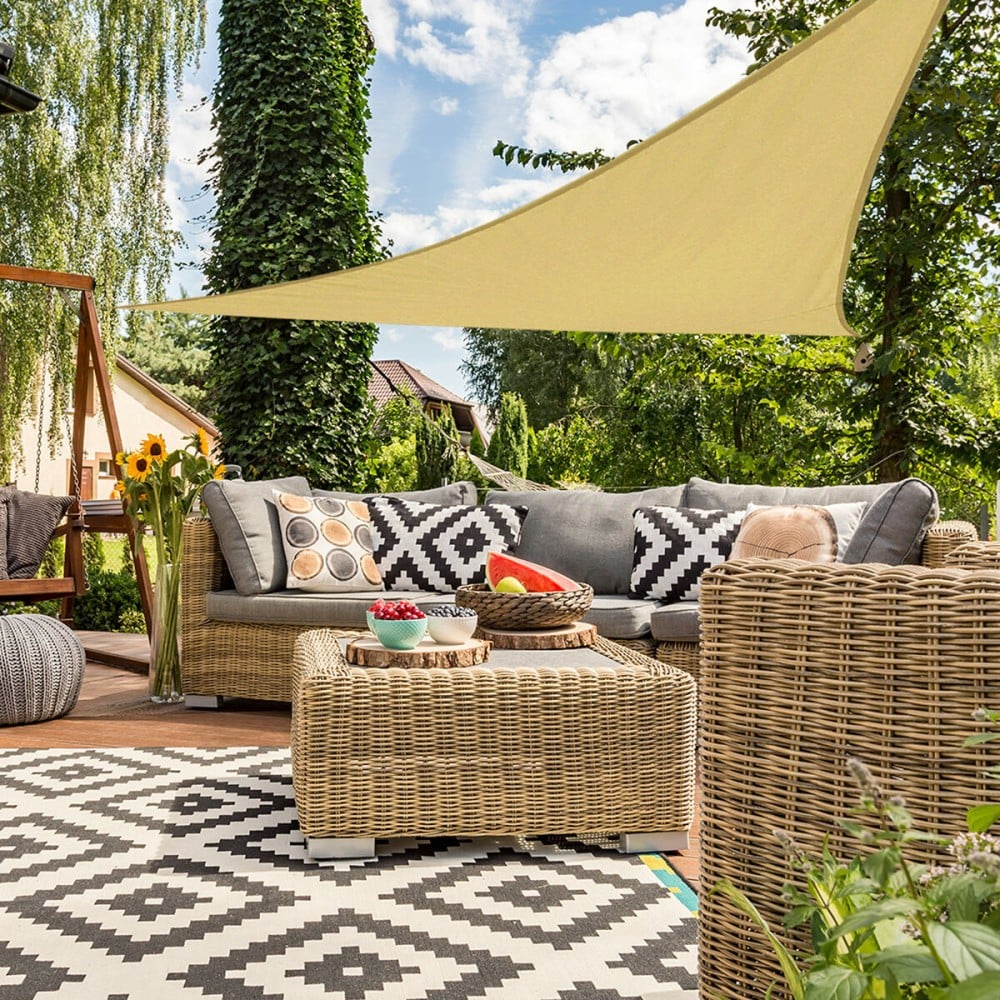 Shade Sail Aktive 360 x 0,3 x 360 cm Triangular (6 Units)