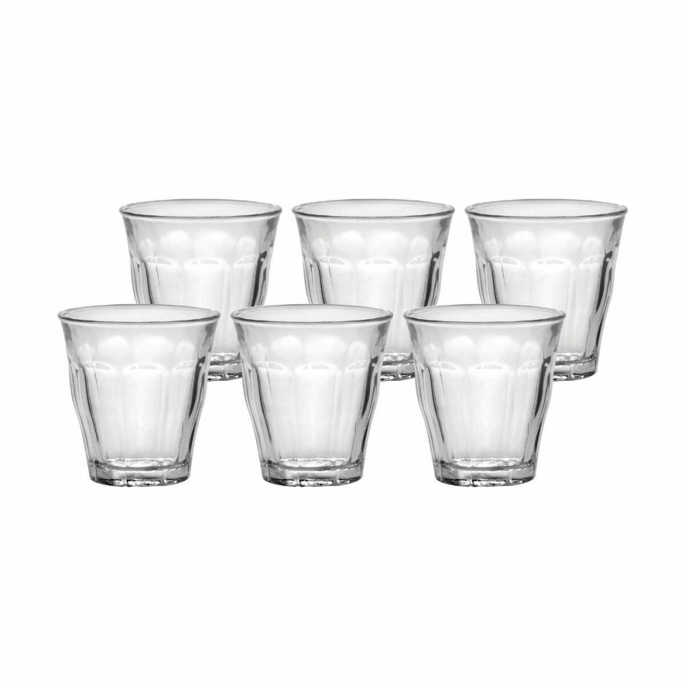 Gläserset Duralex Picardie Durchsichtig 6 Stücke 90 ml (24 Stück)