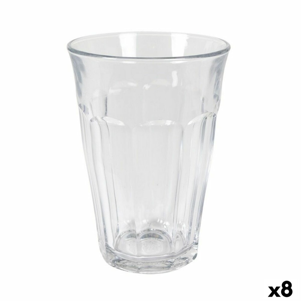 Gläserset Duralex Picardie Durchsichtig 4 Stücke 360 ml (8 Stück)