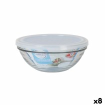Runde Lunchbox mit Deckel Duralex FreshBox 970 ml ø 17 x 7 cm (8 Stück)