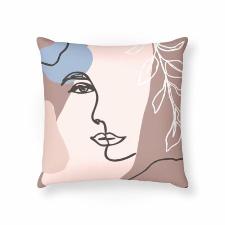 Cushion cover Belum Faces II A Multicolour 45 x 45 x 10 cm