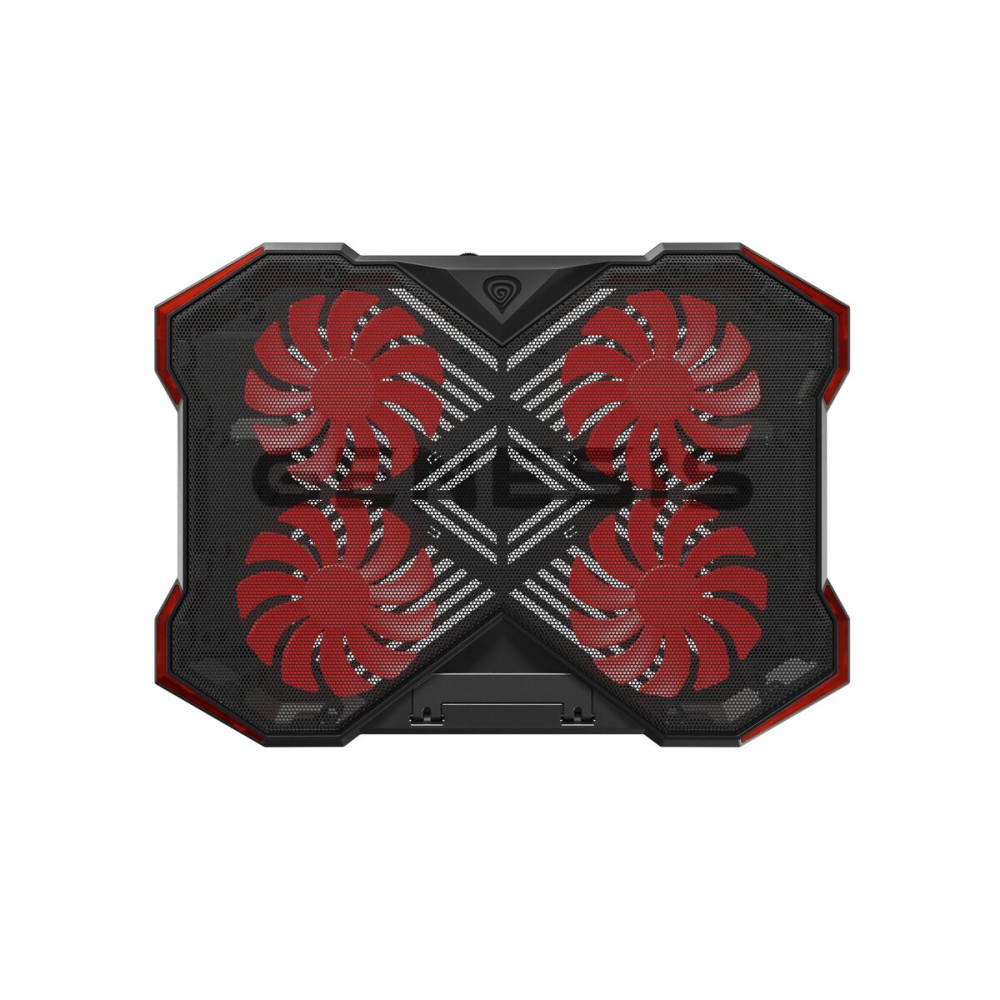 Support de refroidissement pour ordinateur portable Genesis Oxid 260 Noir 17"
