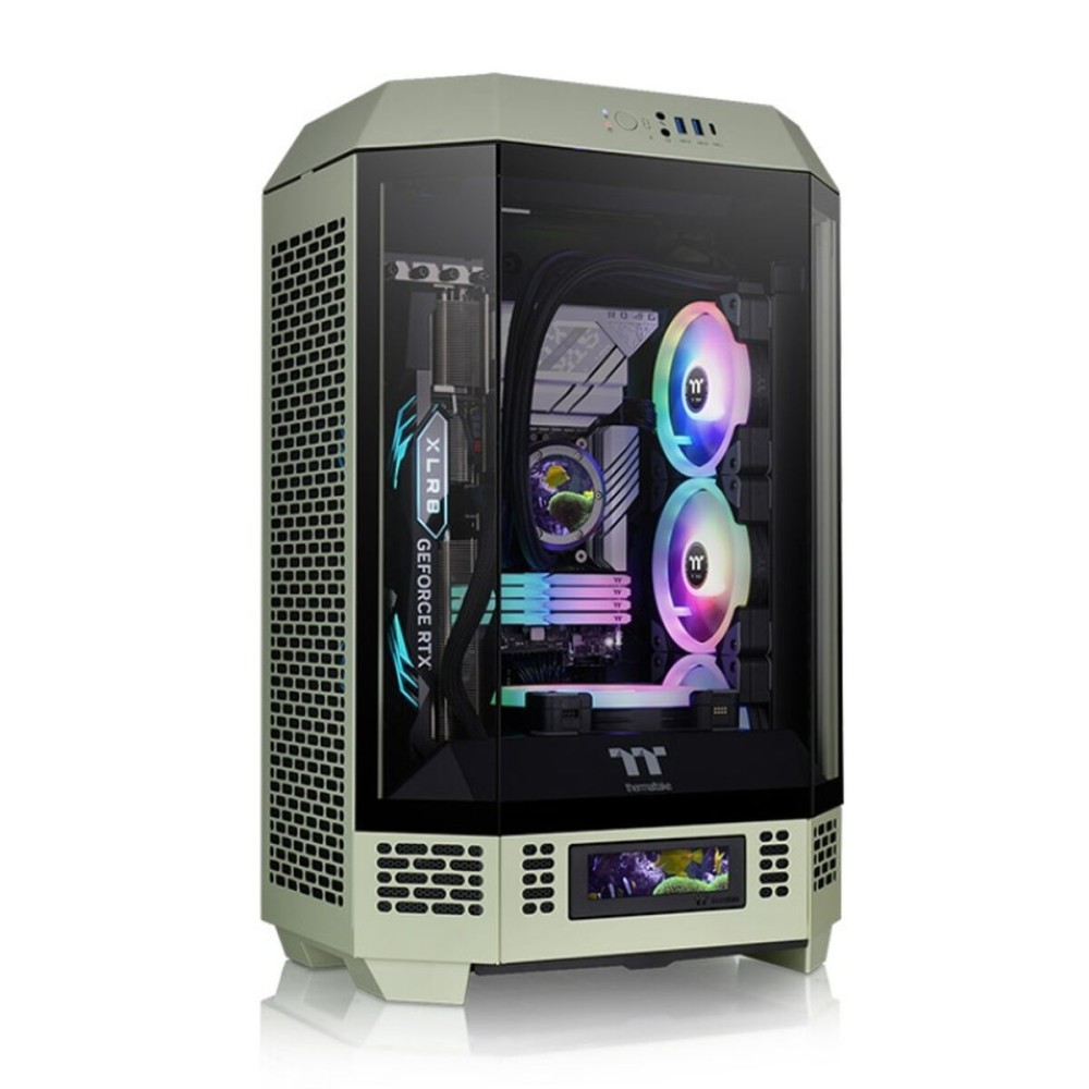 ATX Semi-Tower Gehäuse THERMALTAKE grün