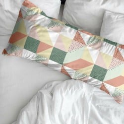 Pillowcase Decolores Chloe 4 Multicolour 175 Threads 50x80cm