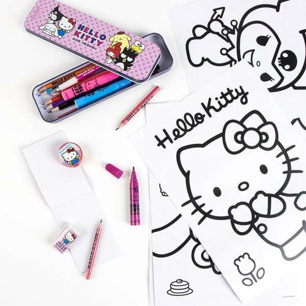 Zeichenset Hello Kitty Weiß