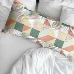 Pillowcase Decolores Chloe 4 Multicolour 175 Threads 45 x 125 cm