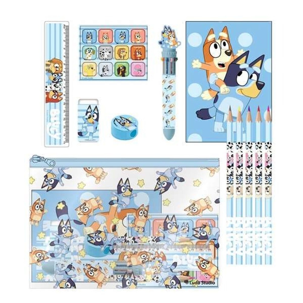 Zeichenset Bluey Blau