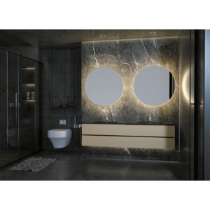 Badezimmerspiegel mit LED-Licht Ledimex OPOR001-80C Spiegel
