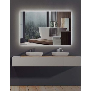 Badezimmerspiegel mit LED-Licht Ledimex SUEC006-120 120 x 80 cm