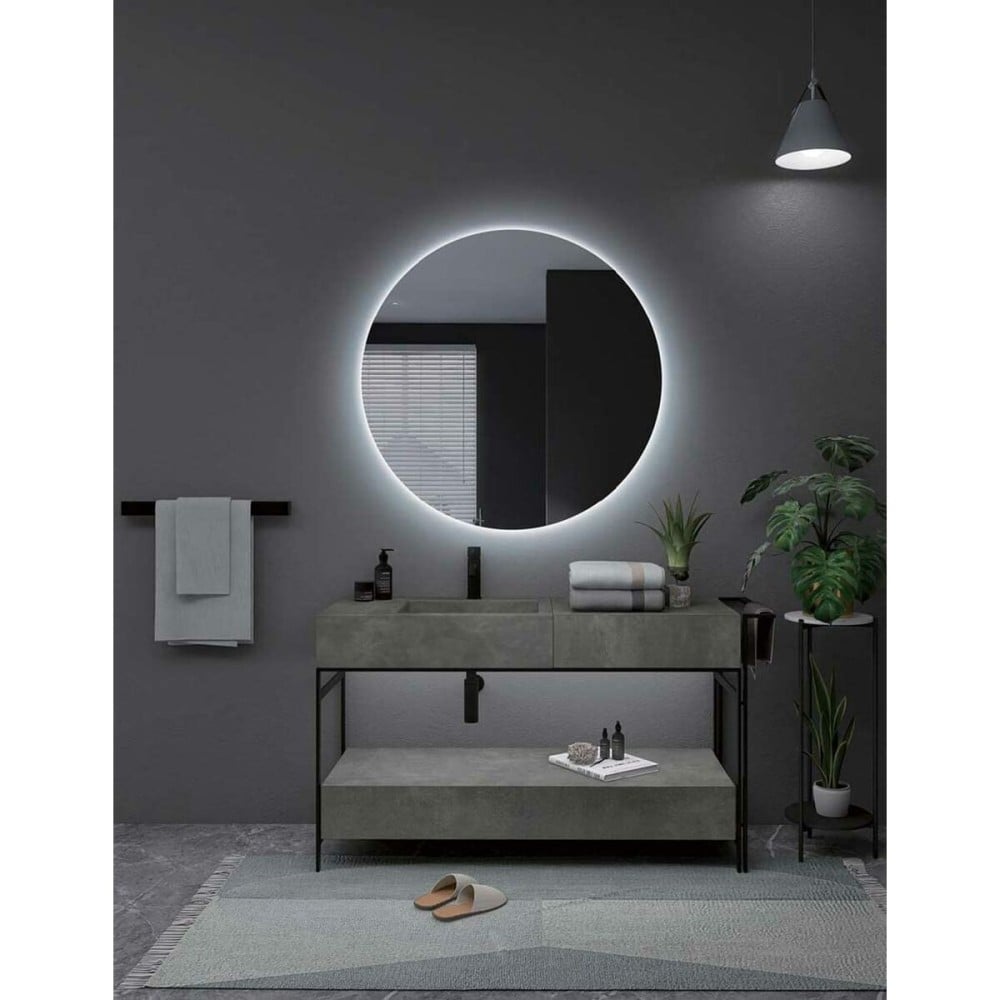 Badezimmerspiegel mit LED-Licht Ledimex OPOR001-100 Spiegel