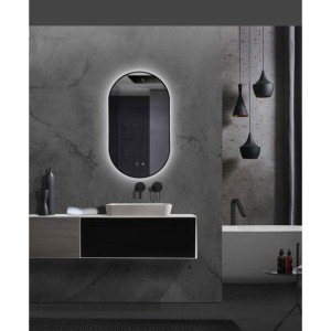 Badezimmerspiegel mit LED-Licht Ledimex TOKY022-90OC 90 x 50 cm