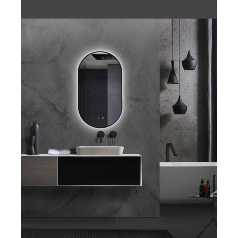 Miroir de salle de bains avec lumière LED Ledimex TOKYO M TOKY022-90NG 90 x 50 cm