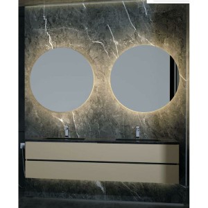 Badezimmerspiegel mit LED-Licht Ledimex OPOR001-60C Spiegel