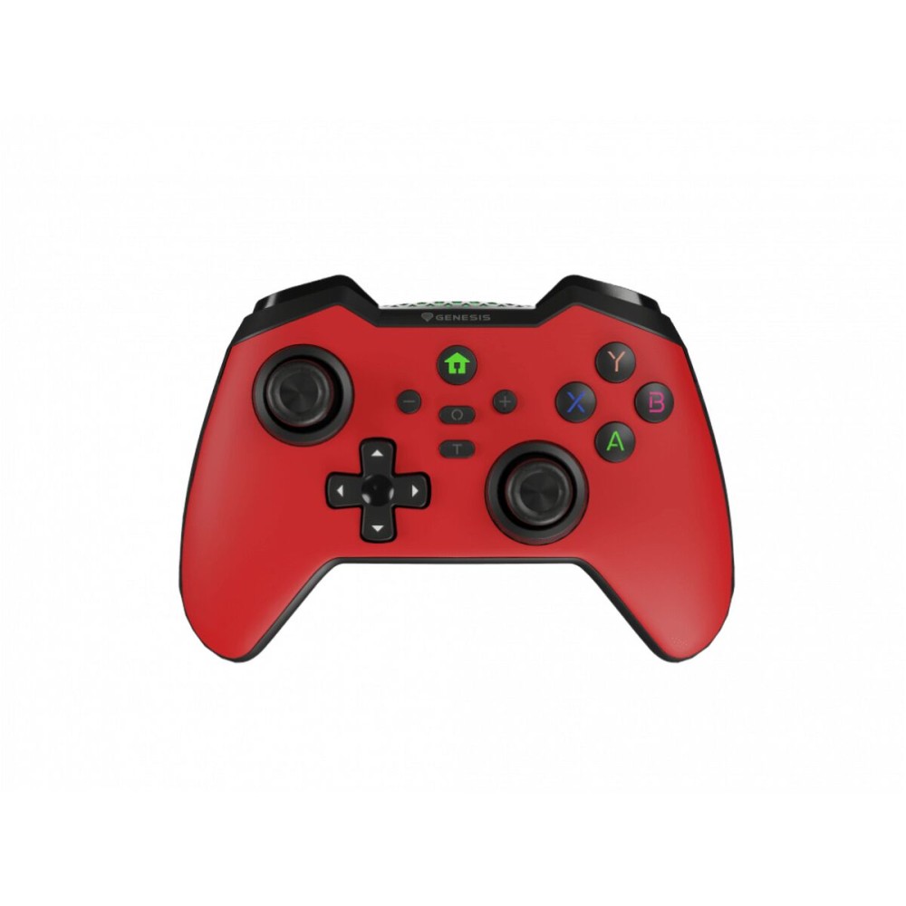 Contrôle des jeux Genesis MANGAN 400 Bluetooth Rouge