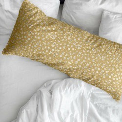 Pillowcase Decolores Provenza Mustard 175 Threads 45 x 125 cm