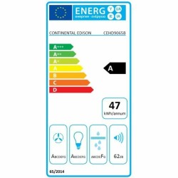 Hotte standard Continental Edison 90 cm