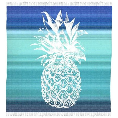 Strandbadetuch Secaneta Fouta 170 x 170 cm Double Ananas