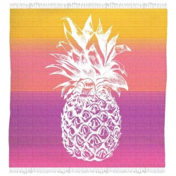 Serviette de plage Secaneta Fouta 170 x 170 cm Double Ananas