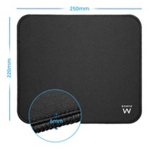 Mousepad Ewent EW3183 Schwarz