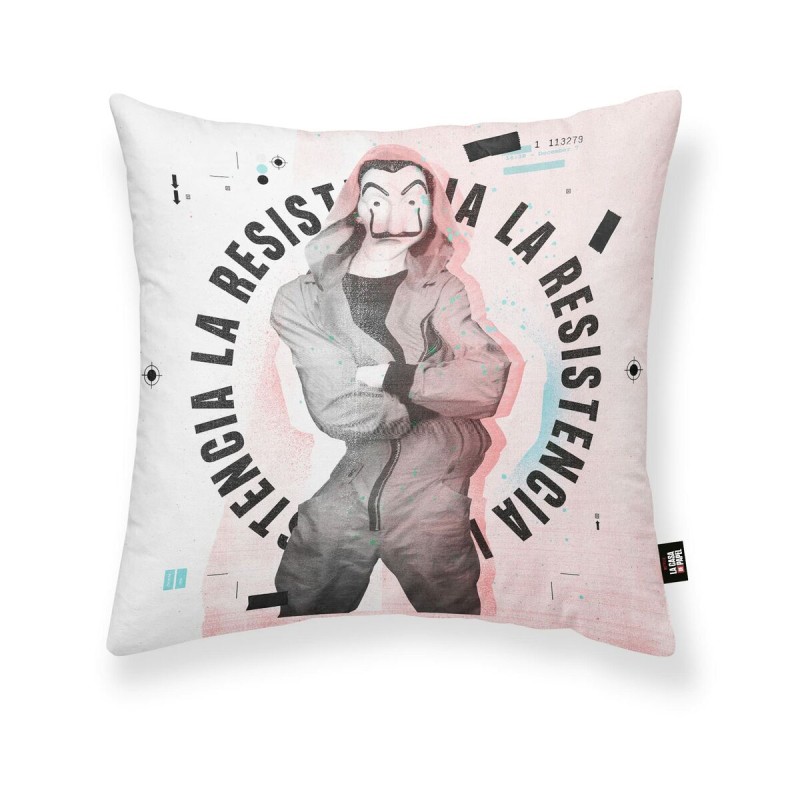 Housse de coussin La casa de papel Aikido A Multicouleur 45 x 45 cm