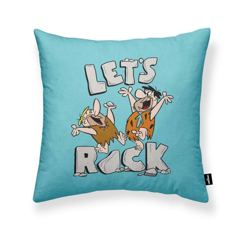 Kissenbezug The Flintstones Let's Rock A Bunt 45 x 45 cm