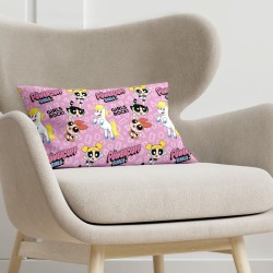 Cushion cover Powerpuff Girls Powerpuff C Multicolour Pink 30 x 50 cm