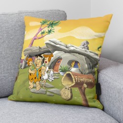 Cushion cover The Flintstones Family Flintstones A Multicolour 45 x 45 cm