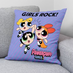 Housse de coussin Powerpuff Girls Girls Rock A Multicouleur Lila 45 x 45 cm