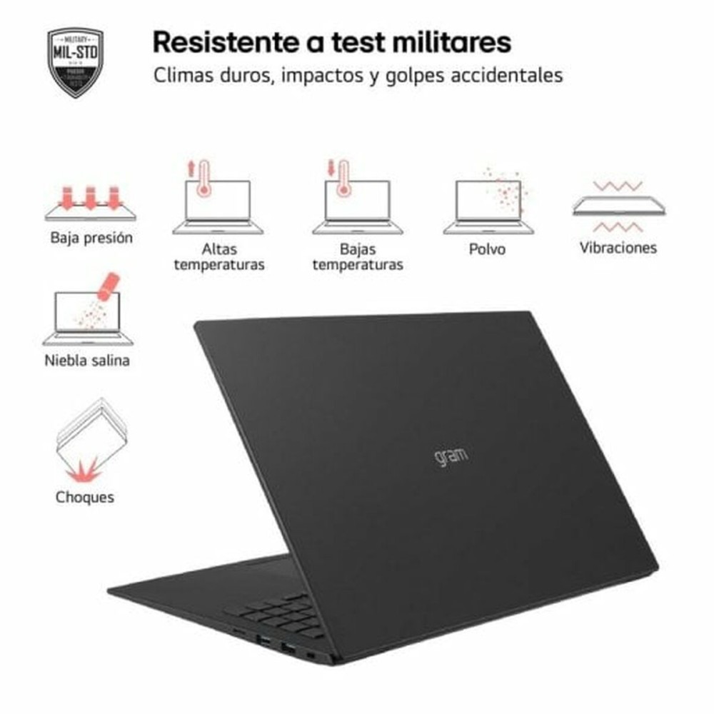 Ordinateur Portable LG 16ZD90S-G.AX75B 16" Intel Core Ultra 7 155H 16 GB RAM 512 GB SSD