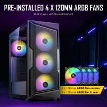 ATX Semi-tower Box Antec AX61 Elite Black