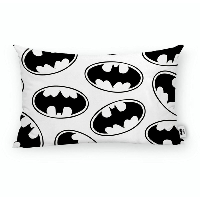 Housse de coussin Batman Batman Basic C Blanc Multicouleur 30 x 50 cm