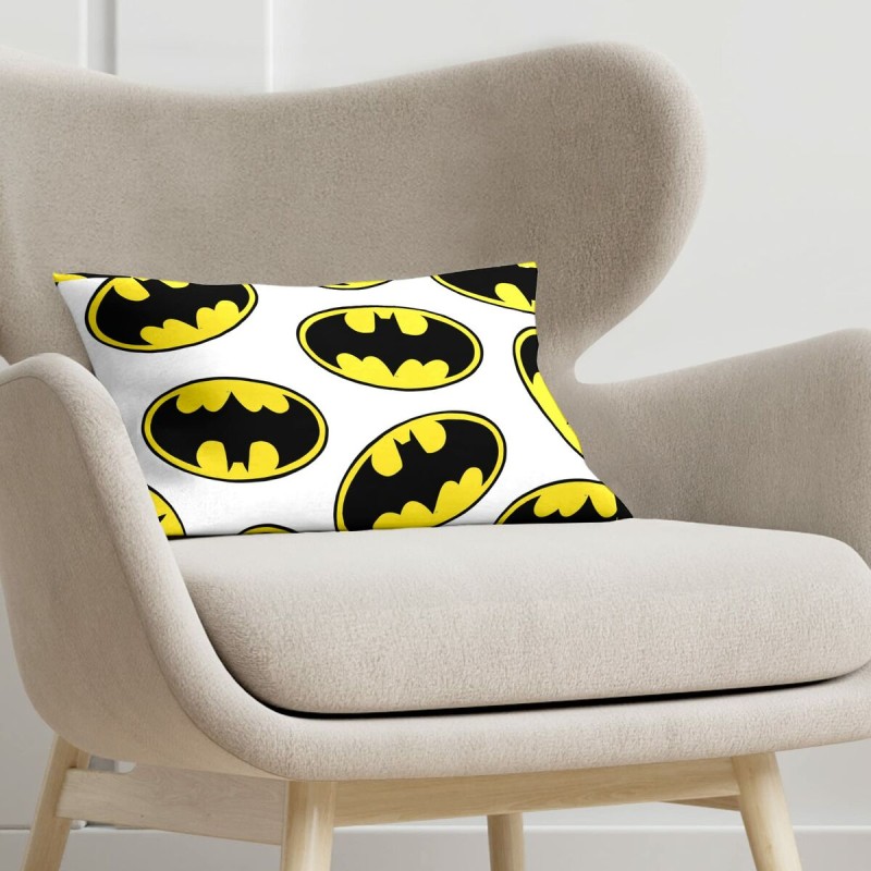 Kissenbezug Batman Batman White C Weiß Bunt 30 x 50 cm